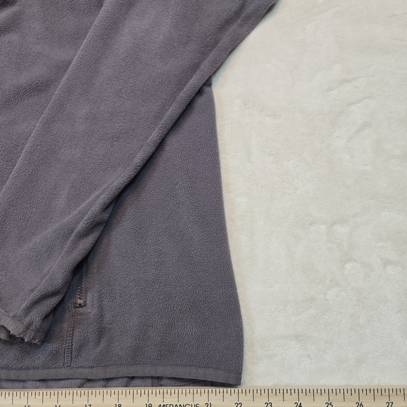 Men's Light Purple Fleece Jacket - Picture 3 of 6
